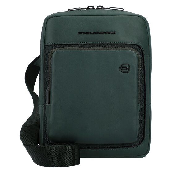 Piquadro Liko Mini tas Schoudertas RFID-bescherming Leer 17 cm