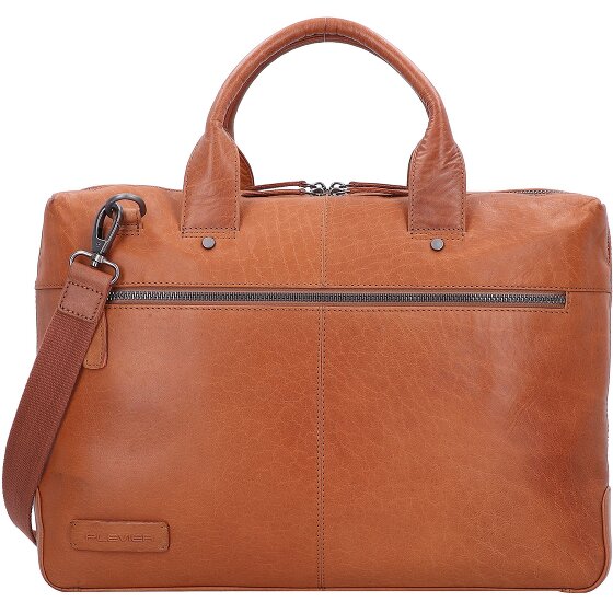 Plevier Rock Flint Koffer RFID-bescherming Leer 41 cm Laptop compartiment