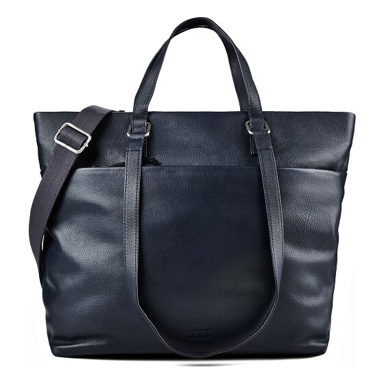 Jost Lysa Business Shopper van leer, 36 cm, laptopvak
