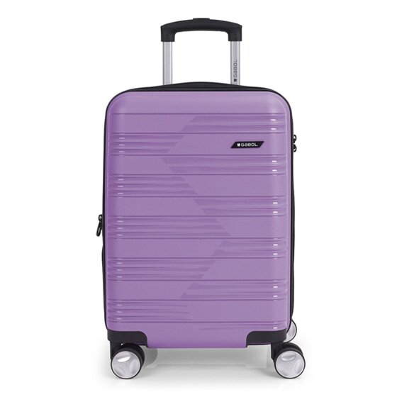 Gabol Uyiko 4 wielen Cabinewagen 54 cm met uitbreidingsplooi