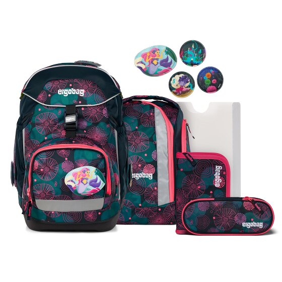 Ergobag Set rugzakken 6 st. incl. klittenbandset