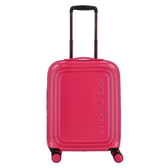 Mandarina Duck Logoduck + Metal 4 wielen Trolley S 55 cm met uitbreidingsplooi