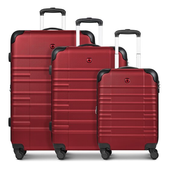 Wenger Amplar Evo 4 wielen Kofferset 3-delig met uitbreidingsplooi