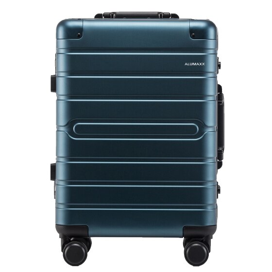 Alumaxx Gravity aluminium cabinewagen met 4 wielen en opbergvak, 55 cm