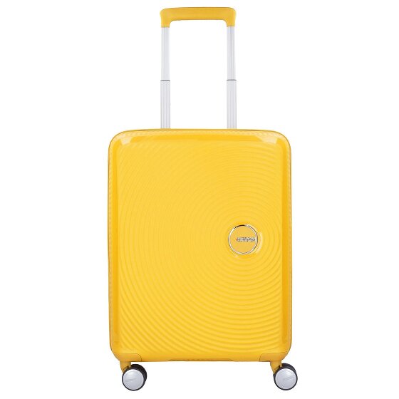 American Tourister Soundbox 4 wielen Cabinewagen 55 cm met uitbreidingsplooi