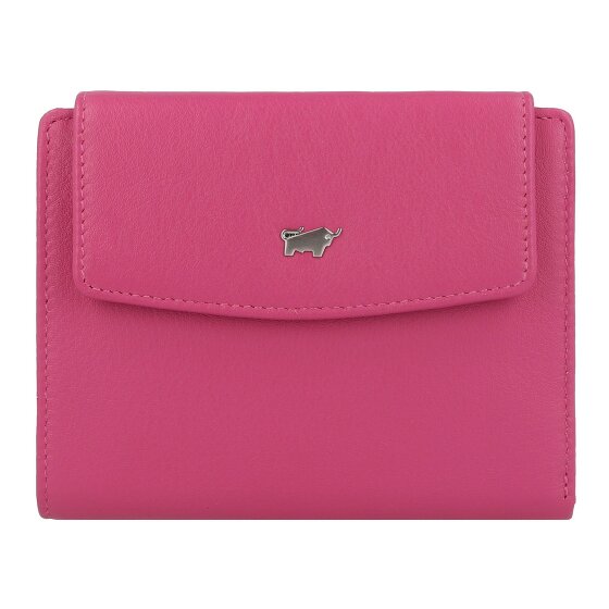 Braun Büffel Joy Portemonnee RFID-bescherming Leer 12 cm