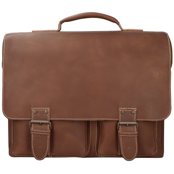 aunts & uncles Hunter Big Finn aktetas leer 40 cm laptopvak