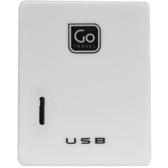 Go Travel Dubbele USB oplader voor Micro USB + Apple apparaten USA