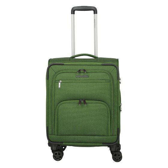 Travelite Cubis 4 wielen Cabinewagen S 55 cm met uitbreidingsplooi