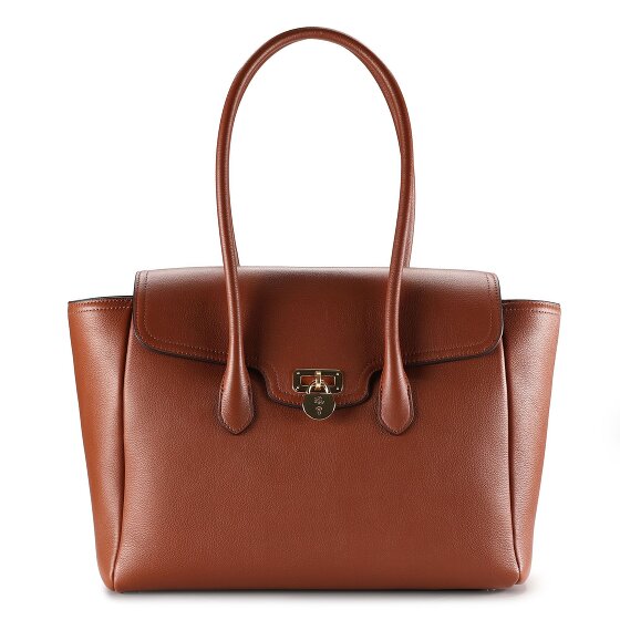 Lauren Ralph Lauren Tanner Shopper Tas Leer 36 cm