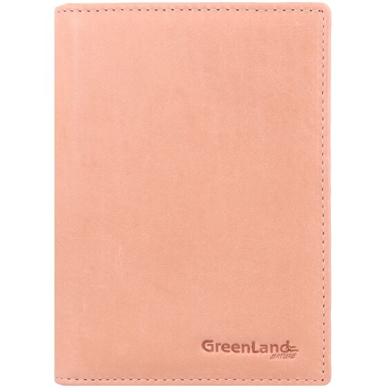 Greenland Nature Zachte gekleurde paspoorthoes RFID leer 12 cm