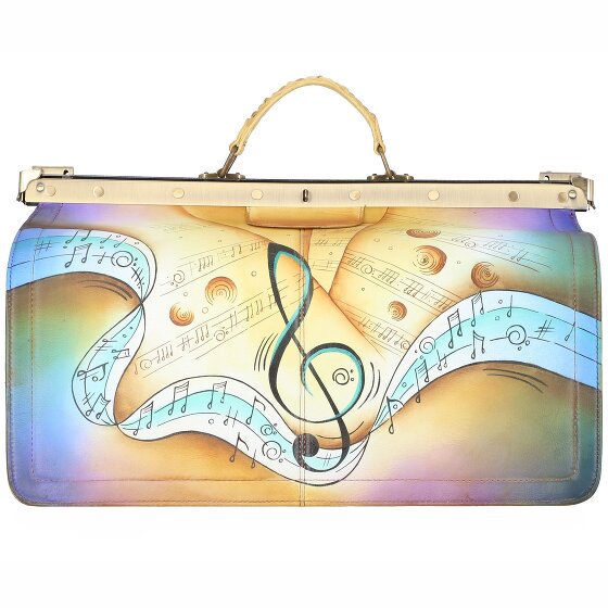 Greenland Nature Art+Craft Dokterkoffer Leer 48 cm Laptopcompartiment
