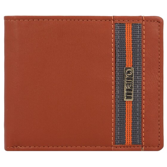 mano Don Leonardo RFID Leren Portemonnee 11,5 cm
