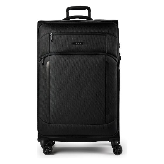 d&n Travel Line 9804 4 wielen Trolley L 78 cm met uitbreidingsplooi