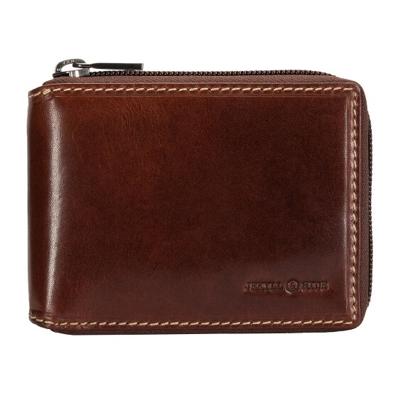 Jekyll & Hide Norwegian Portemonnee RFID-bescherming Leer 12 cm