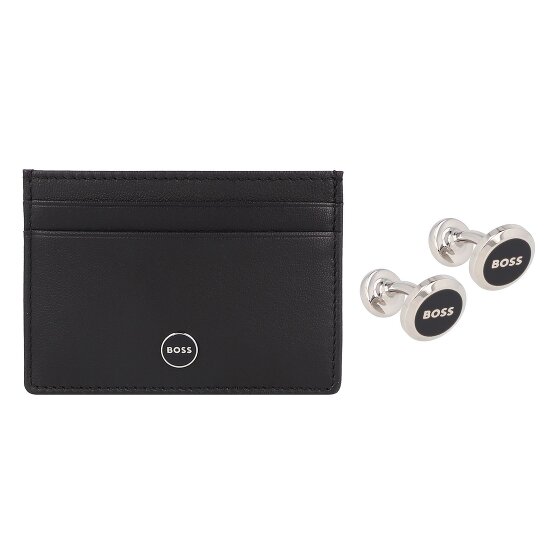 Boss GB Kredietkaart etui Leer 10 cm Geschenkverpakking