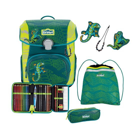 Scout Neo Exklusiv Superflash Extreme Schooltas set 4-delig Scout Neo Exklusiv Superflash Extreme Schooltas set 4-delig