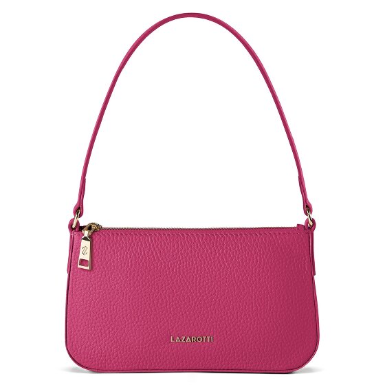 Lazarotti Bologna leeren pochette schoudertas 22 cm