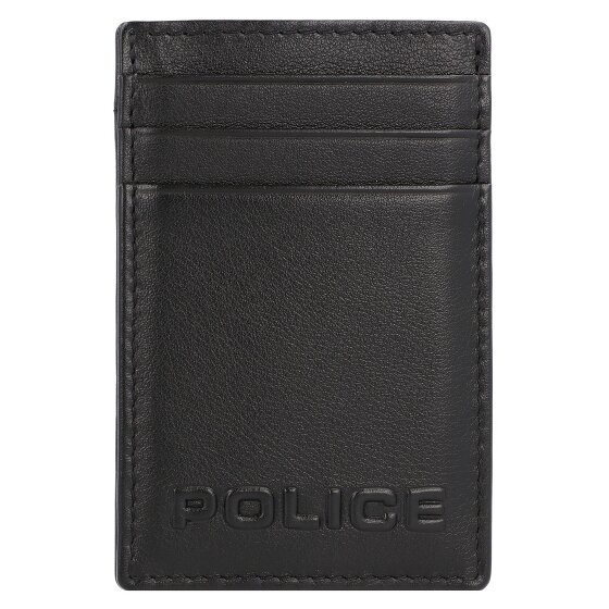 Police PT389-08536 Creditcard etui leer 7 cm met geldclip