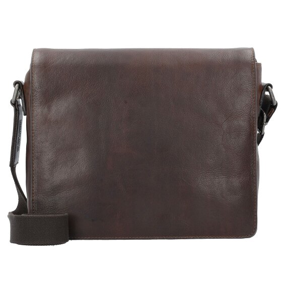 Leonhard Heyden Roma Messenger Leder 31 cm Laptopcompartiment
