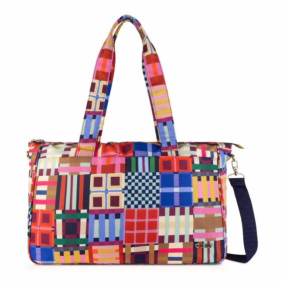 Oilily Tartan Tape Wynda Shopper Tas 31 cm