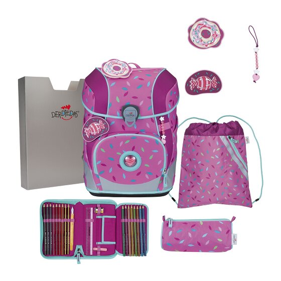 DerDieDas ErgoFlex Tiny Schooltas set 6-delig DerDieDas ErgoFlex Tiny Schooltas set 6-delig