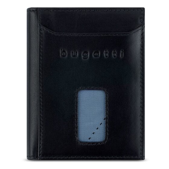 bugatti Secure Slim Portemonnee RFID-bescherming Leer 8 cm
