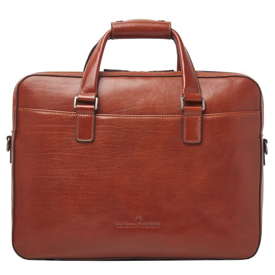 Castelijn & Beerens Ted Aktetas Leer 41 cm Laptopcompartiment