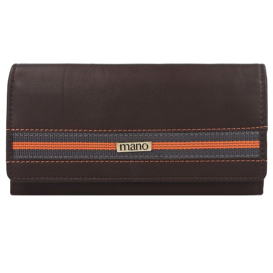 mano Don Leonardo Portemonnee RFID Leer 18 cm