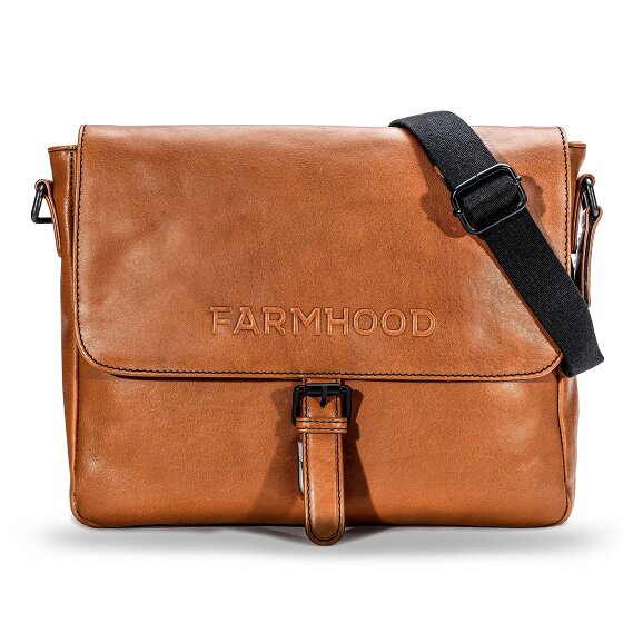 Farmhood Memphis Aktetas Messenger Leer 32 cm