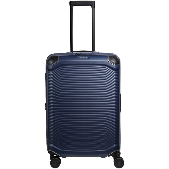 Travelite Millennium 4 wielen Trolley 67 cm met uitbreidingsplooi