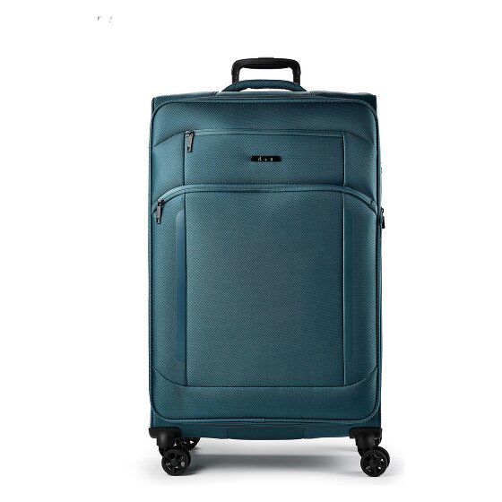 d&n Travel Line 9804 4 wielen Trolley L 78 cm met uitbreidingsplooi