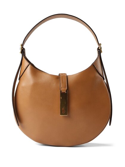 POLO RALPH LAUREN Polo ID Handtas Leer 25 cm