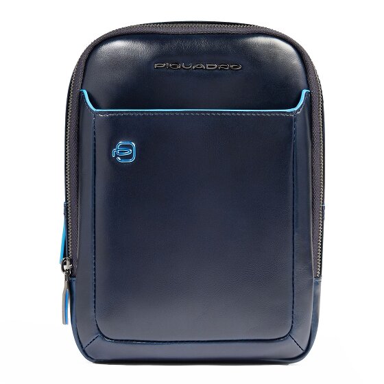 Piquadro Blue Square Mini tas Schoudertas Leer 17 cm