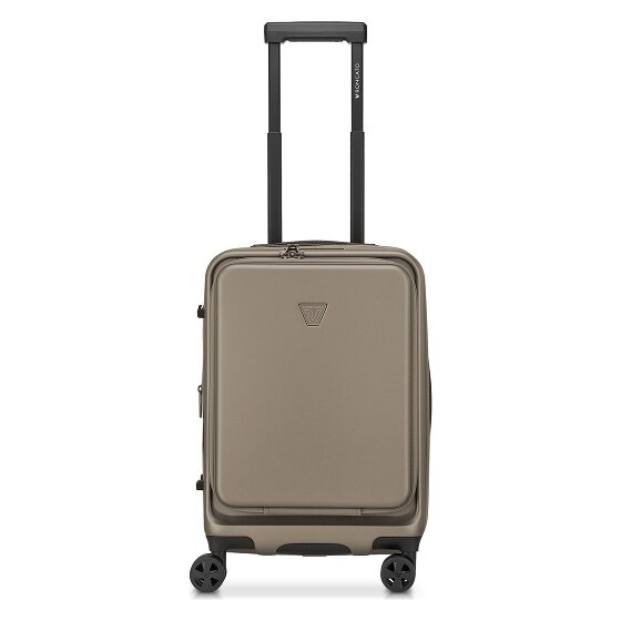 Roncato Florence 4-wiel cabine trolley 55 cm met uitklapbaar laptop compartiment