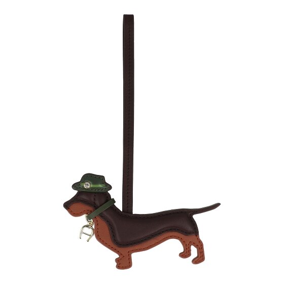 AIGNER Fashion tas tag leer 12 cm