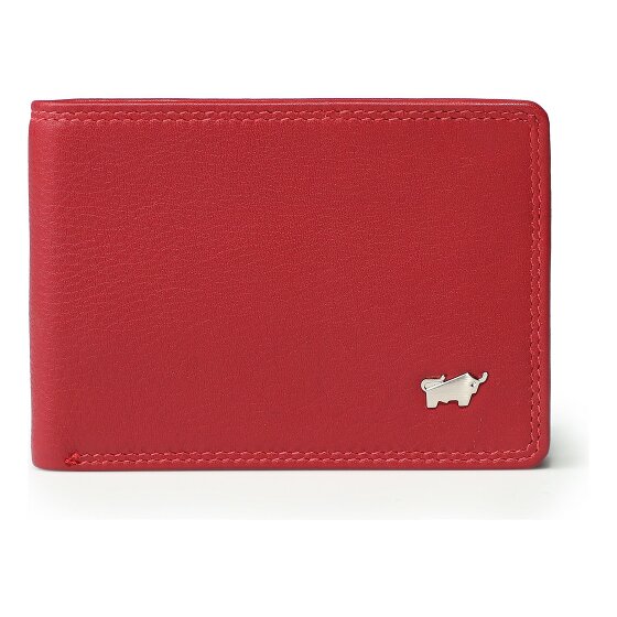 Braun Büffel Golf 3.0 Portemonnee RFID-bescherming Leer 10.5 cm