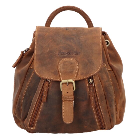 Greenburry Vintage City rugzak leer 25 cm