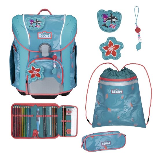 Scout Micro Schooltas set 7-delig Scout Micro Schooltas set 7-delig