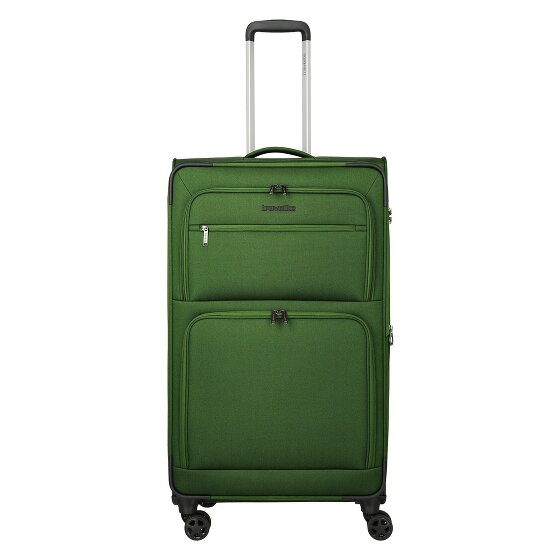 Travelite Cubis 4 wielen Trolley L 83 cm met uitbreidingsplooi