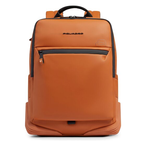 Piquadro Corner Zakelijke rugzak RFID-bescherming 43 cm Laptop compartiment