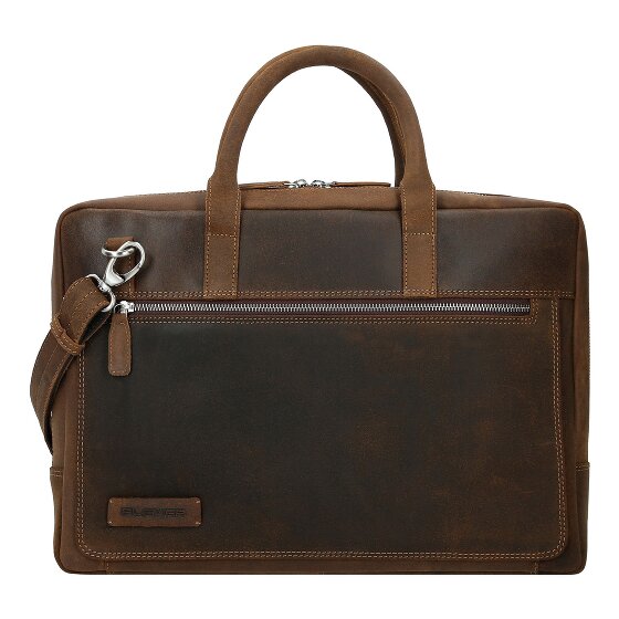 Plevier coventry Koffer Leer 41 cm Laptop compartiment