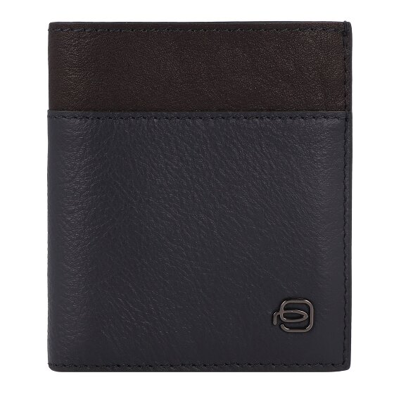 Piquadro Black Square Kredietkaart etui RFID-bescherming Leer 9 cm