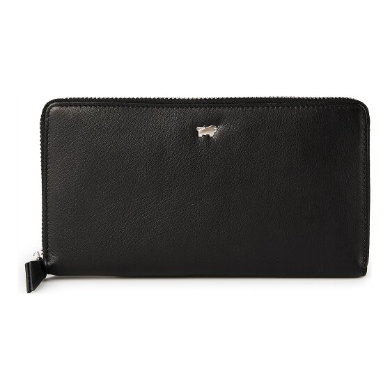 Braun Büffel Joy Portemonnee RFID-bescherming Leer 19 cm