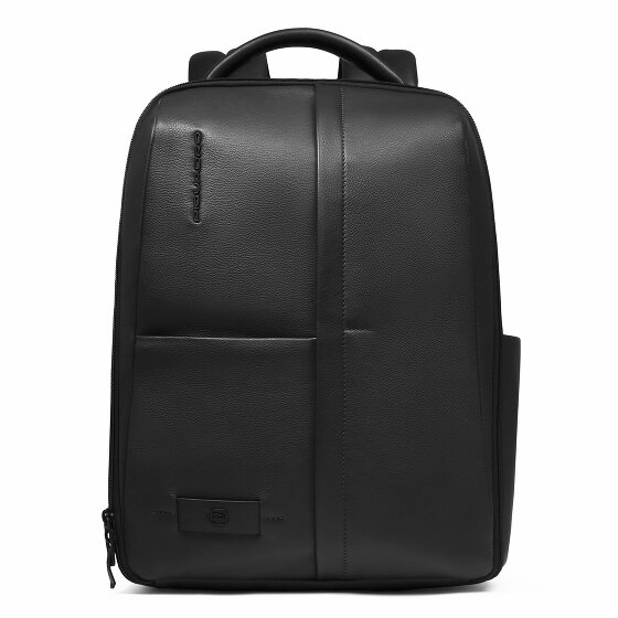 Piquadro Russel Dagrugzak RFID-bescherming Leer 41 cm Laptop compartiment