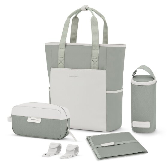 Kapten & Son Lindby luiertassenset 4-delig laptopvak