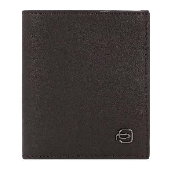 Piquadro Black Square Kredietkaart etui RFID-bescherming Leer 9 cm