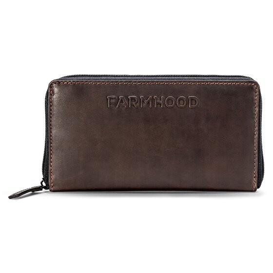 Farmhood Nashville Portemonnee RFID-bescherming Leer 19.5 cm