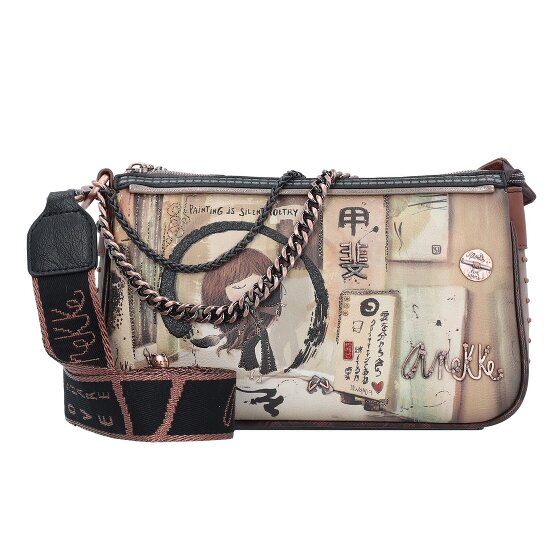 Anekke Shoen Black Schoudertas 24 cm