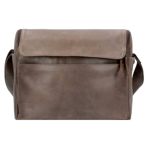 Harold's 2in1 aktetas leer 36 cm Laptopvak